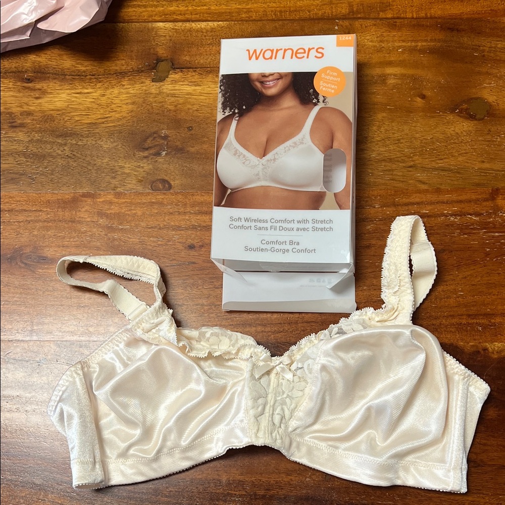 Warner's Firm Support Wirefree Bra, Size 42C